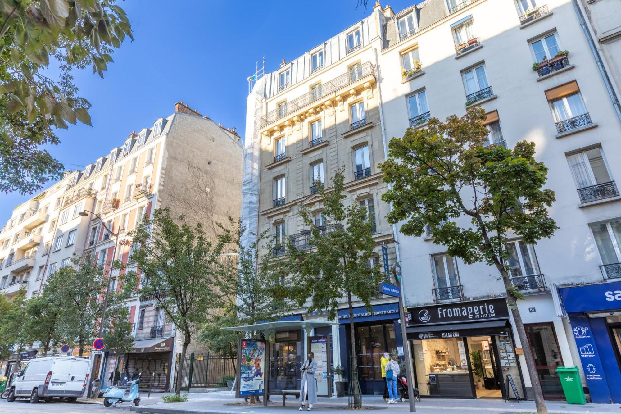 Prince Albert Montmartre Париж Екстер'єр фото